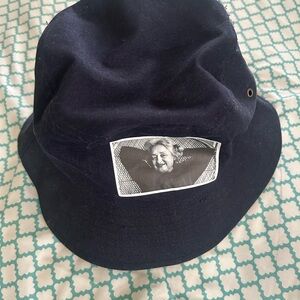 Extremely Rare! Broadway! Betty Friedan Navy Blue Bucket Hat